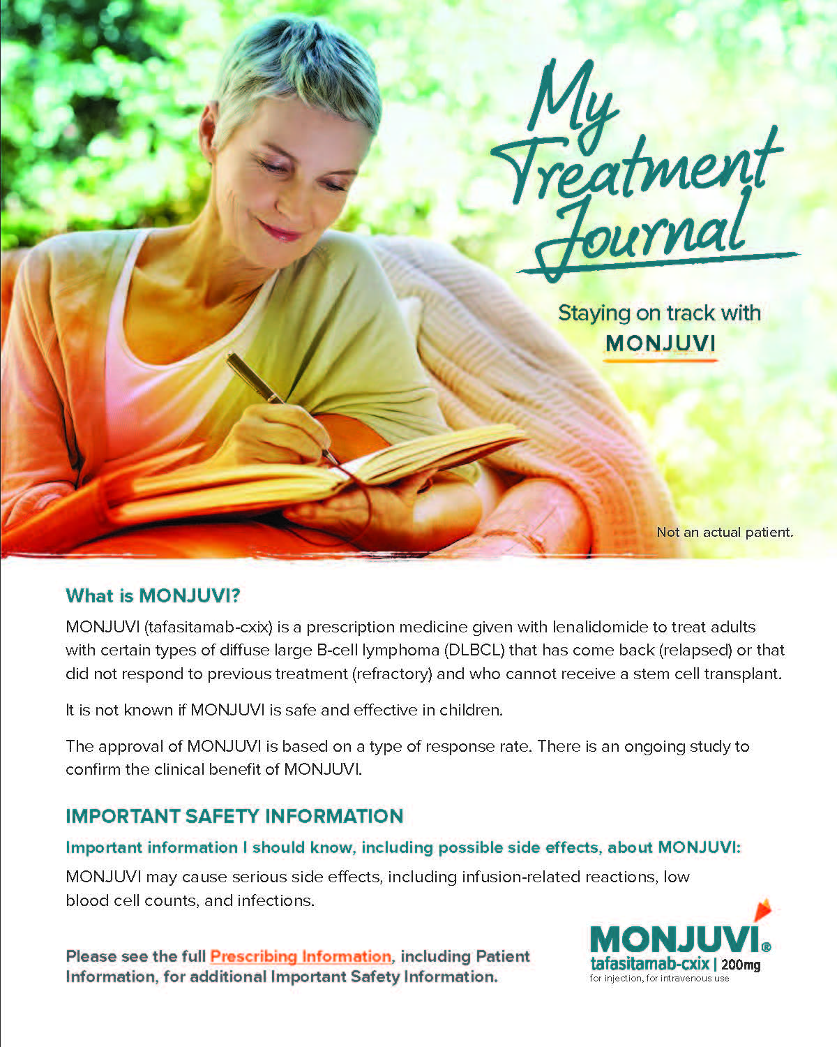 Download MONJUVI Treatment Journal